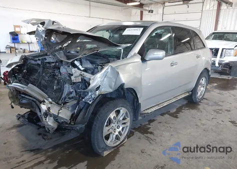 2008 Acura Mdx Technology Package from USA, damaged, VIN 2HNYD283X8H521438